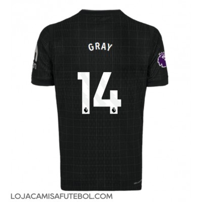 Camisa de Futebol Tottenham Hotspur Archie Gray #14 Equipamento Secundário 2025-26 Manga Curta Camisa de Futebol Tottenham Hotspur Archie Gray #14 Equipamento Secundário 2025-26 Manga Curta